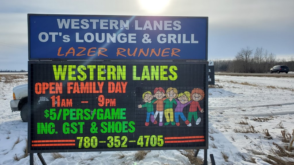 Western Lanes Bowling & Overtime Lounge | 5013 49 St, Wetaskiwin, AB T9A 1H6, Canada | Phone: (780) 352-4705