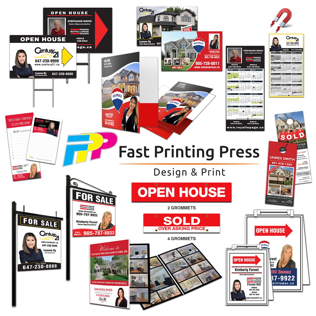 Fast Printing & Press | 235 Industrial Pkwy S Unit 1, Aurora, ON L4G 3V5, Canada | Phone: (905) 841-9636