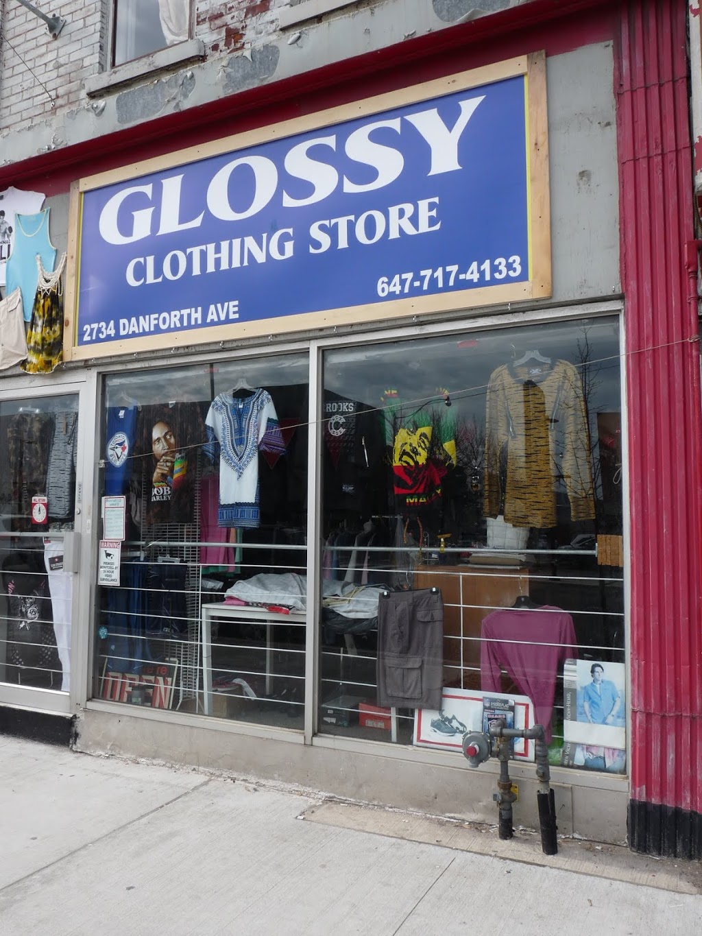 Glossy Clothing Store | 2734 Danforth Ave, Toronto, ON M4C 1L7, Canada | Phone: (647) 717-4133