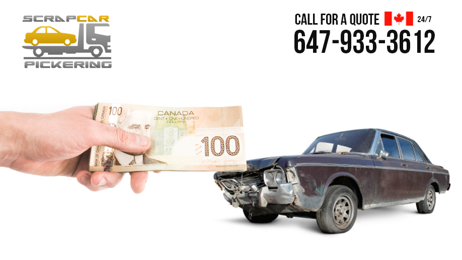 Scrap Car Removal Pickering | 1425 Sandhurst Crescent, Pickering, ON L1V 6Y8, Canada | Phone: (647) 933-3612