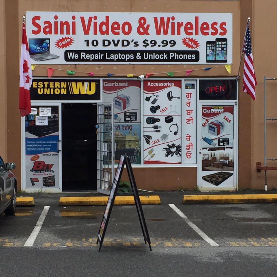 Saini Video & Wireless - | 12885 85 Ave #129, Surrey, BC V3W 0K8, Canada | Phone: (778) 564-4002