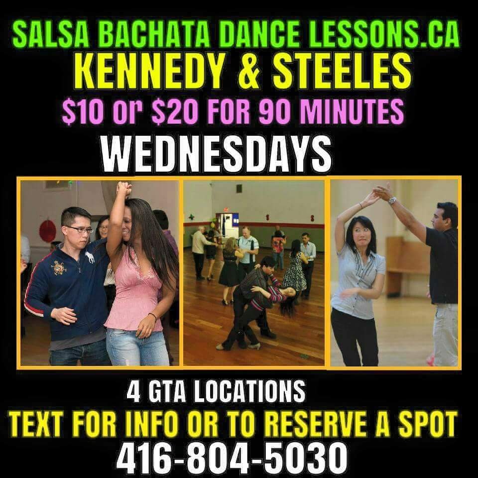 Markham & Toronto Salsa Bachata Dance Lessons - ☆ 5 Locations | 3 Clayton Dr, Markham, ON L3R 8N3, Canada | Phone: (416) 804-5030