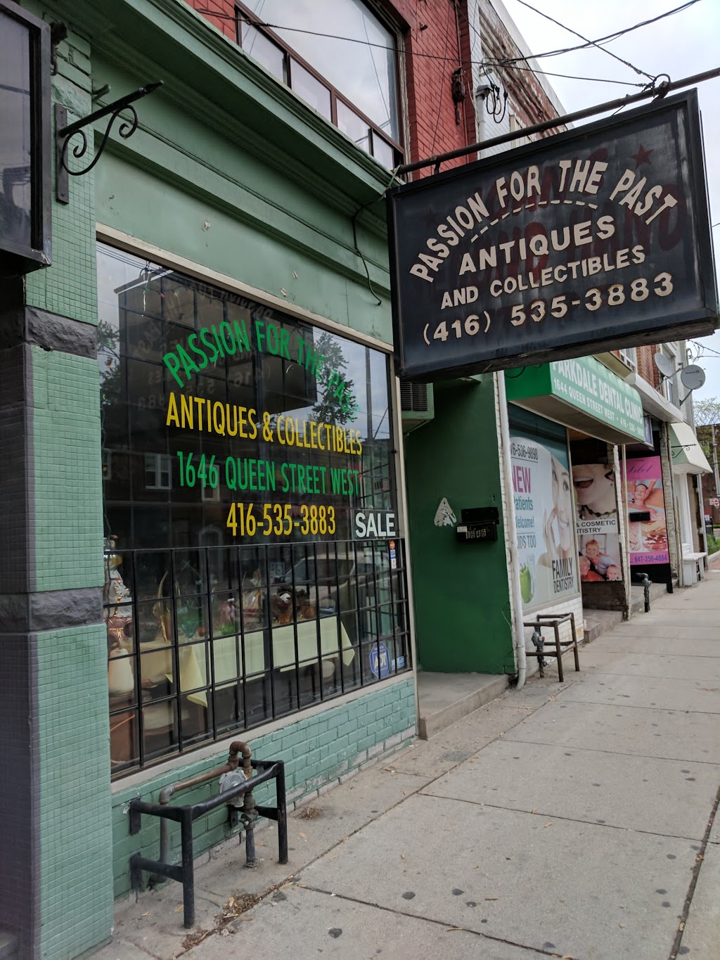 Passion For The Past Antiques & Collectibles | 1646 Queen St W, Toronto, ON M6R 1B2, Canada | Phone: (416) 535-3883