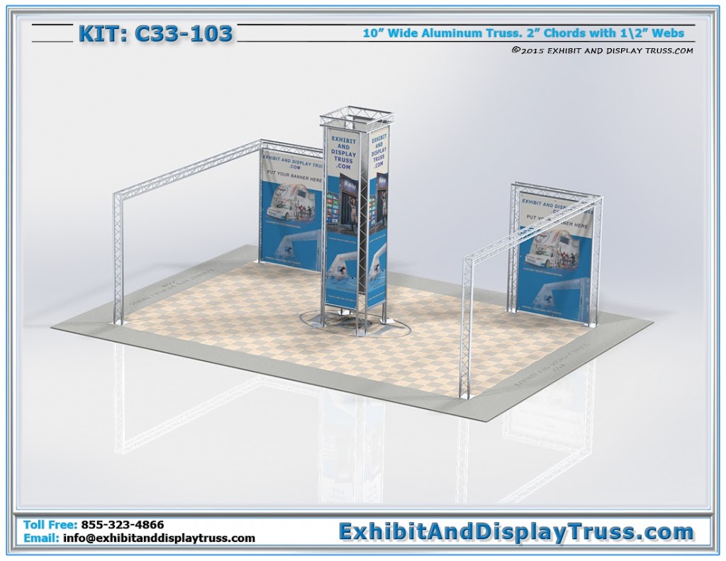 Exhibit & Display Truss | 1550 Bayly St #18, Pickering, ON L1W 3W1, Canada | Phone: (855) 323-4866