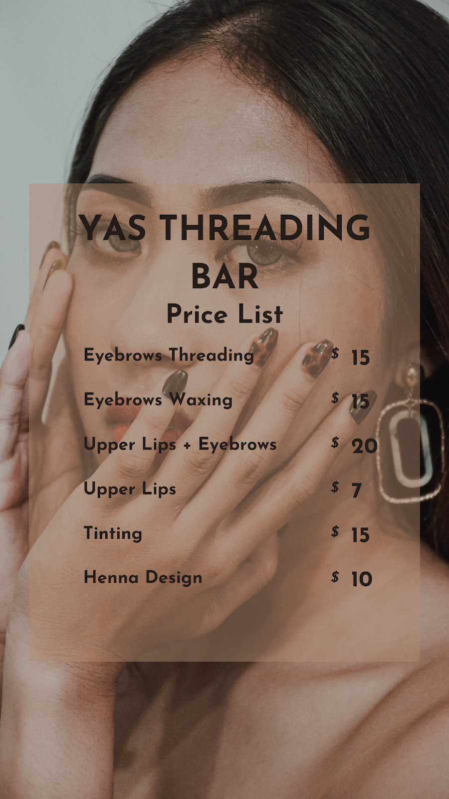 Yas Thread Bar | Notre Dame Dr, London, ON N6J 2E2, Canada | Phone: (519) 694-8715