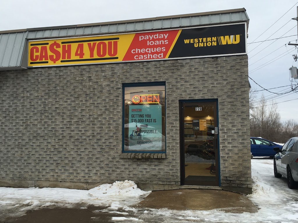 Cash 4 You | 779 Pembroke St E, Pembroke, ON K8A 3L8, Canada | Phone: (613) 735-5151