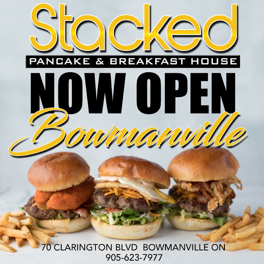 Stacked Pancake and Breakfast House Bowmanville | 70 Clarington Blvd Unit 320, Bowmanville, ON L1C 5A5, Canada | Phone: (905) 623-7977