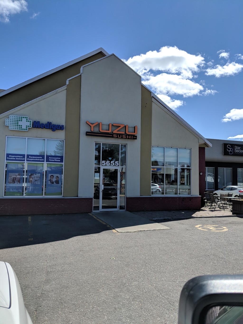 Yuzu sushi | 5655 Boulevard Jean-XXIII, Trois-Rivières, QC G8Z 4B4, Canada | Phone: (819) 375-0880