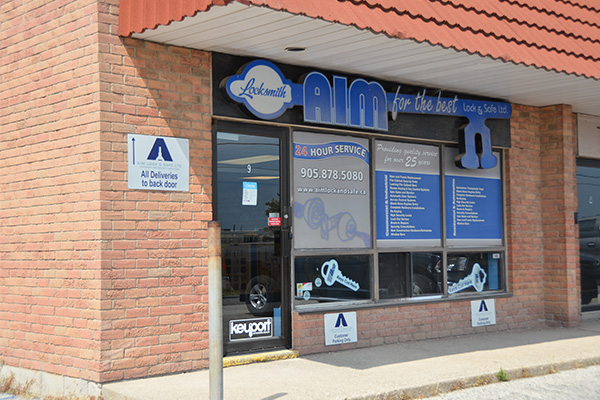 Aim Lock & Safe Ltd. | 85 Steeles Ave E #9, Milton, ON L9T 1X9, Canada | Phone: (905) 878-5080