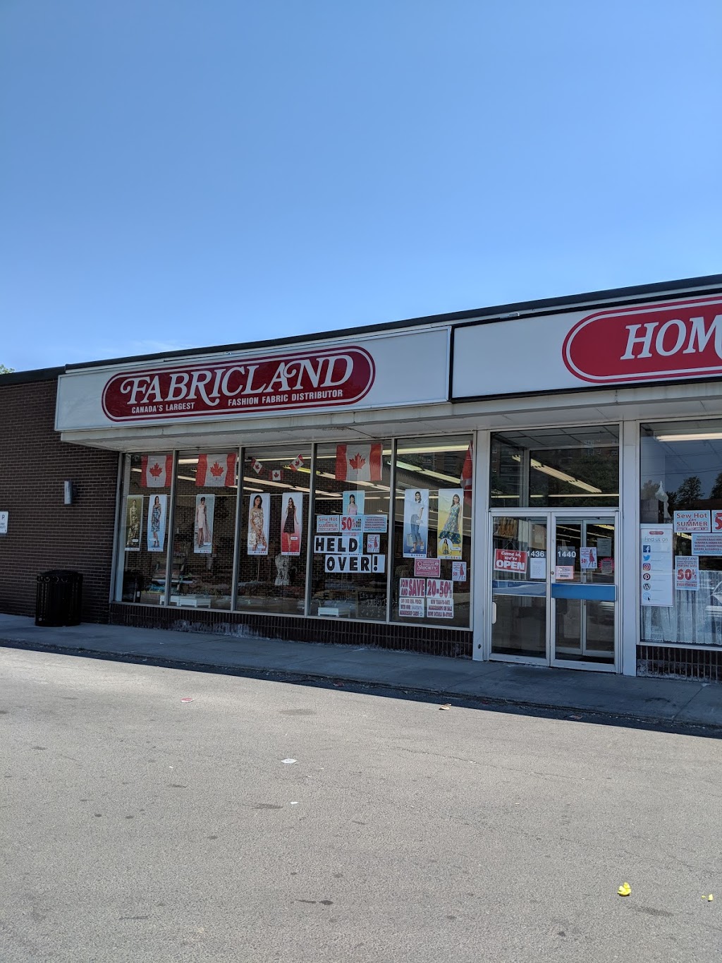 Fabricland - Home Decor Centre | 1440 Walkley Rd, Ottawa, ON K1V 6P5, Canada | Phone: (613) 731-2690