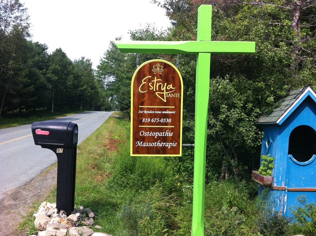 Estrya santé // Serge Caron, ostéopathe | 97 Chemin Lavallée, Sainte-Catherine-de-Hatley, QC J0B 1W0, Canada | Phone: (819) 675-0530