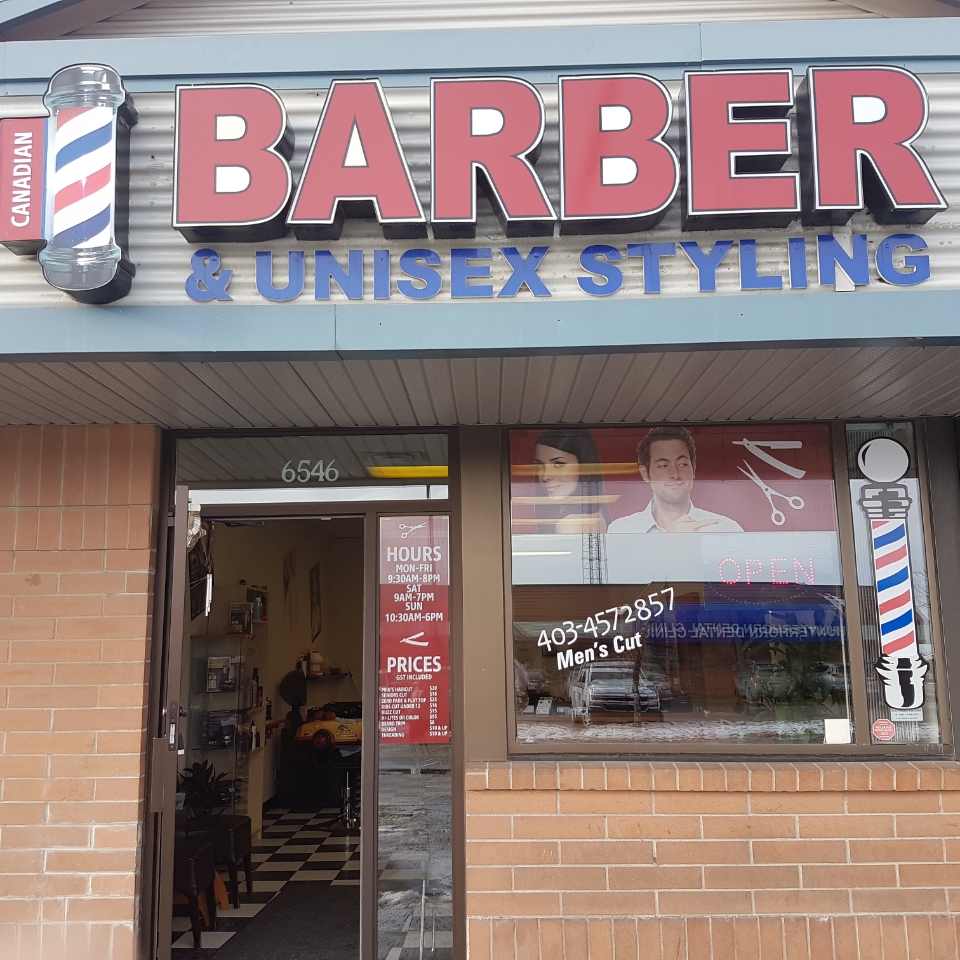 Canadian Barber Shop & Hair Styling | 6546 4 St NE, Calgary, AB T2K 6H2, Canada | Phone: (403) 457-2857