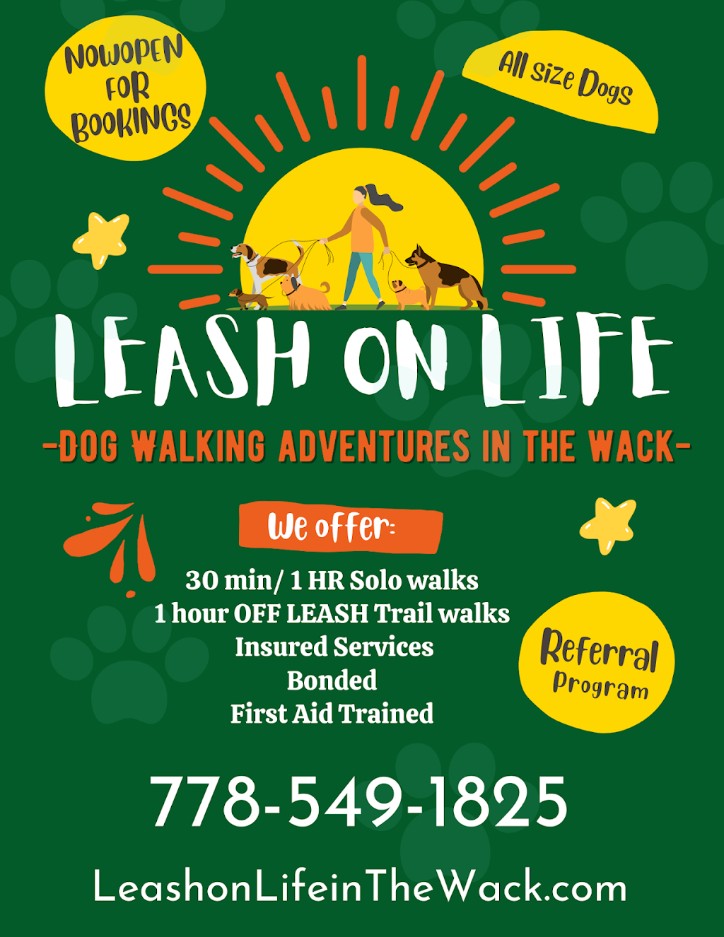 Leash on Life Dog Walking Adventures in the Wack | 5662 Teskey Way, Chilliwack, BC V2R 4V8, Canada | Phone: (778) 549-1825