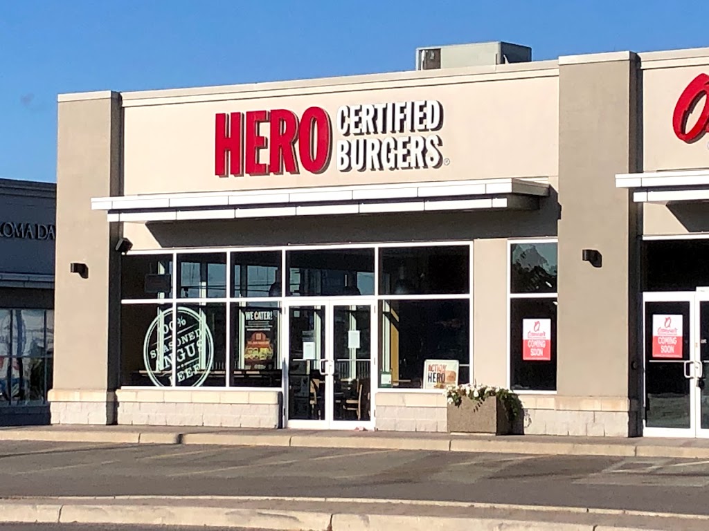 Hero Certified Burgers | 5261 Highway #7 East, Unit B103, Markham, ON L3P 1B8, Canada | Phone: (905) 294-8989