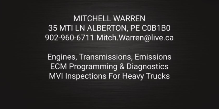 Mitchlan Transport Inc | Mti Ln, Alberton, PE C0B 1B0, Canada | Phone: (902) 960-6711