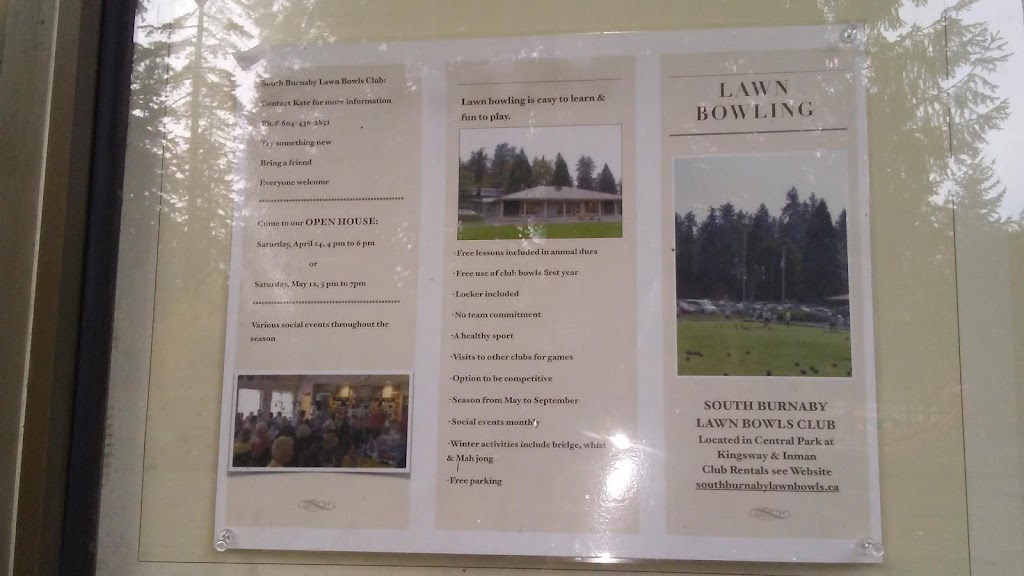 South Burnaby Lawn Bowling Club | 4000 Kingsway, Burnaby, BC V5H 3Z7, Canada | Phone: (604) 437-3545