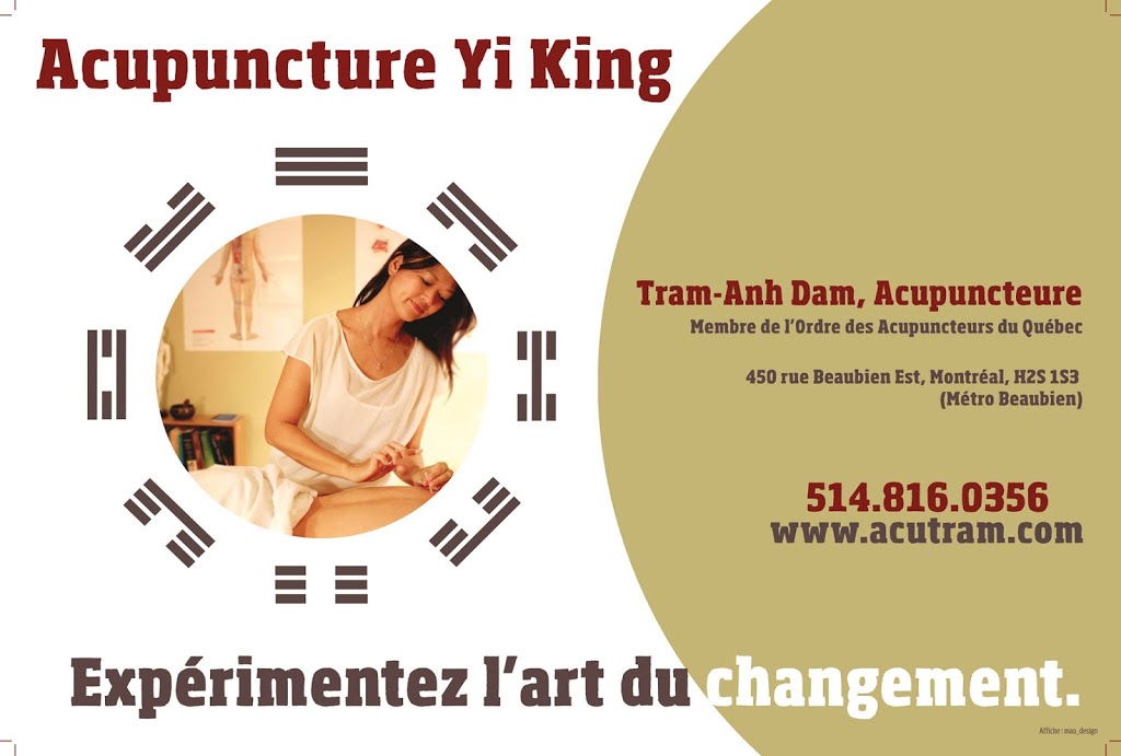 Tram-Anh Dam Acupuncteure | 8220 Rue des Trembles, Mirabel, QC J7N 1T7, Canada | Phone: (514) 816-0356