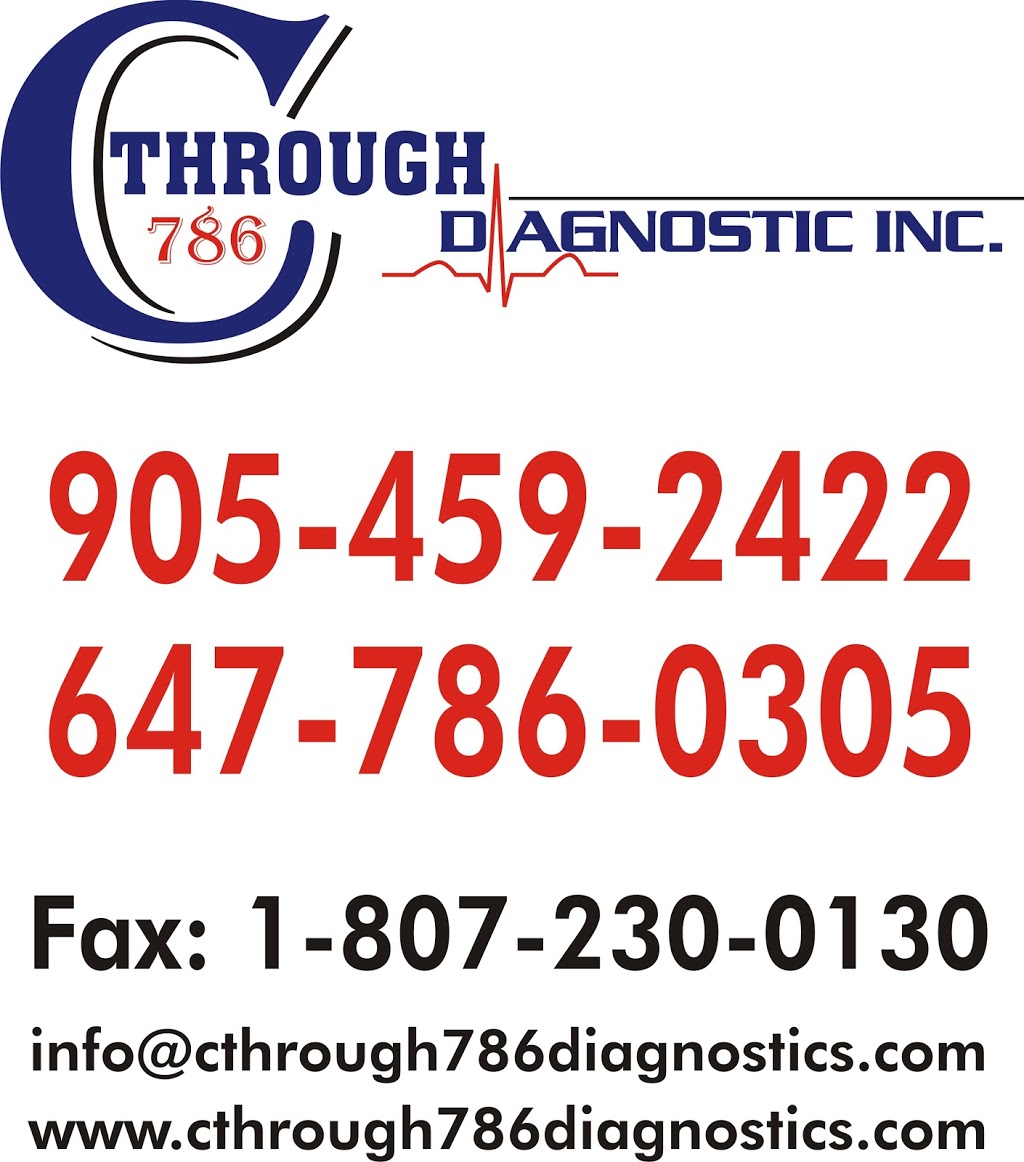 C Through Diagnostic Inc. | 511 Ray Lawson Blvd, Brampton, ON L6Y 0N2, Canada | Phone: (905) 459-2422