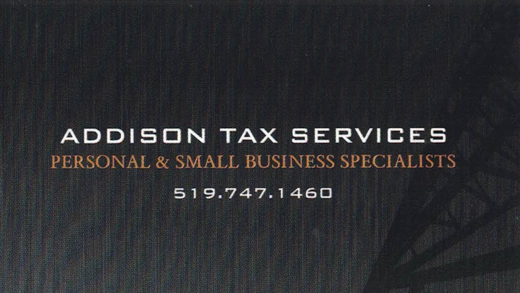 Addison Accounting & Consulting/ Addison Tax Services | 419 Bairstow Crescent #1, Waterloo, ON N2K 2H7, Canada | Phone: (519) 747-1460