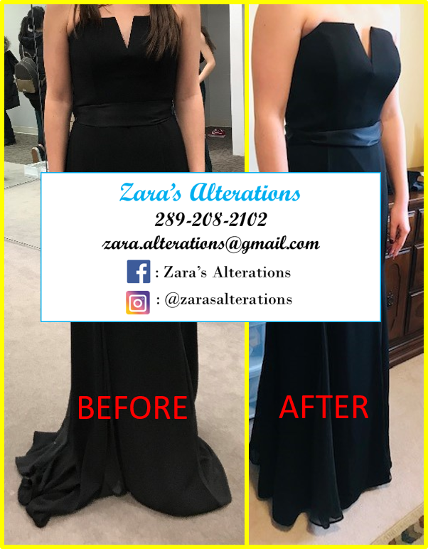 Zara’s Alterations | Orchard Rd, Burlington, ON L7L 7E8, Canada | Phone: (289) 208-2102