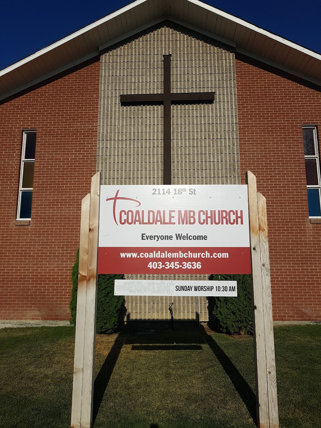 Coaldale MB Church | 2114 18th St, Coaldale, AB T1M 1G2, Canada | Phone: (403) 345-3636