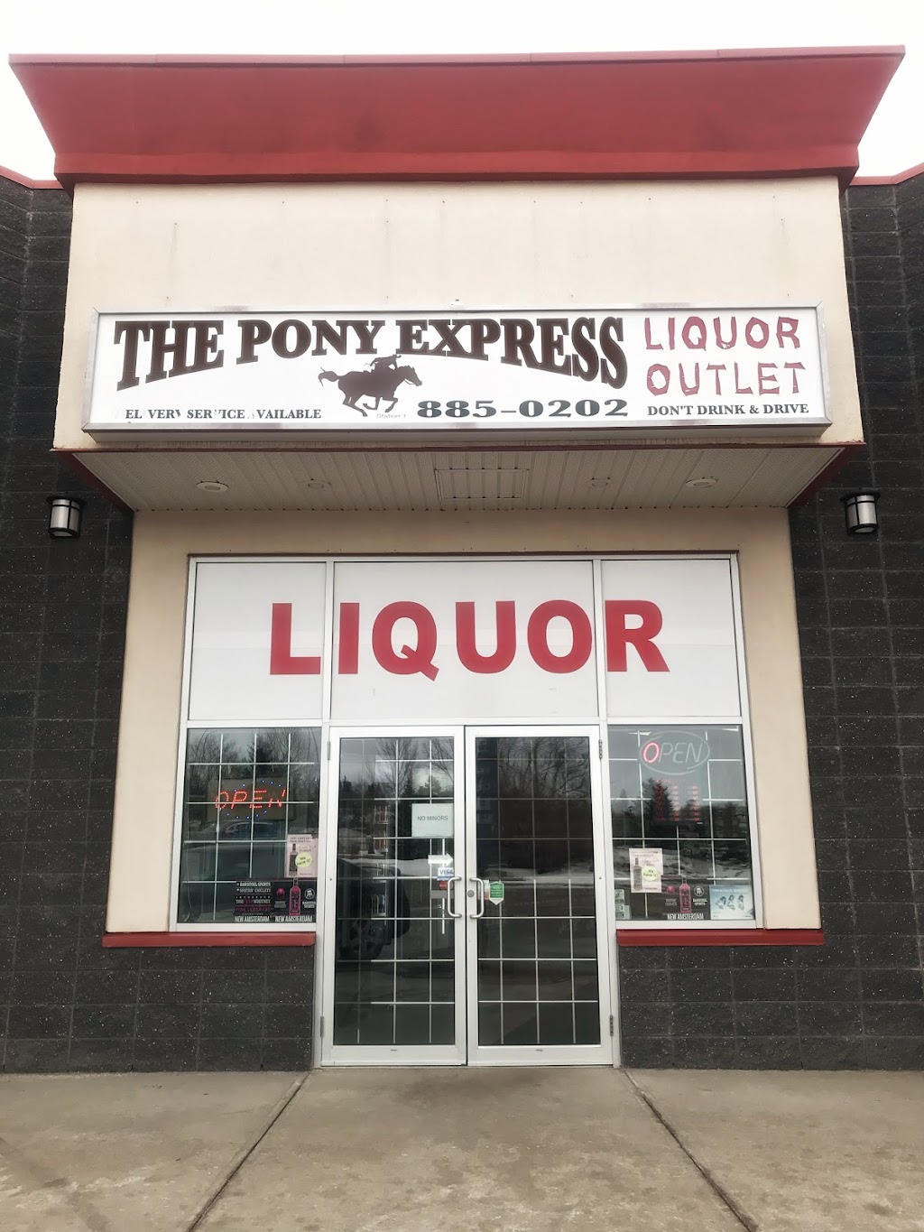 Pony Express Liquor Outlet | 5009 Parkwood Rd, Blackfalds, AB T0M 0J0, Canada | Phone: (403) 885-0202