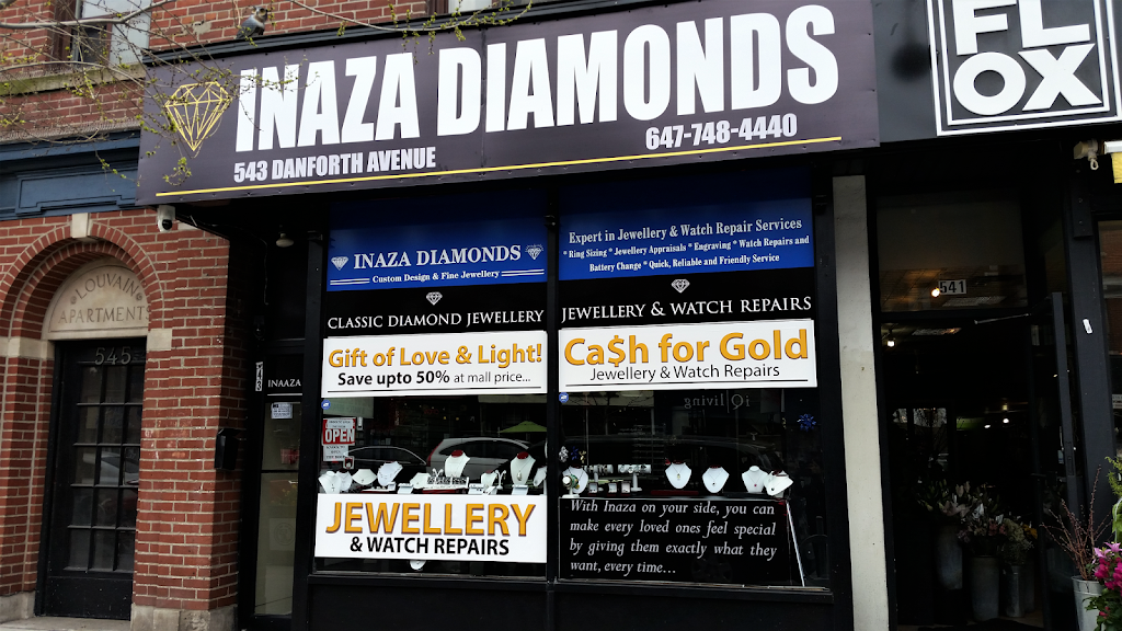 Inaza Diamonds | 543 Danforth Ave, Toronto, ON M4K 1P7, Canada | Phone: (647) 748-4440