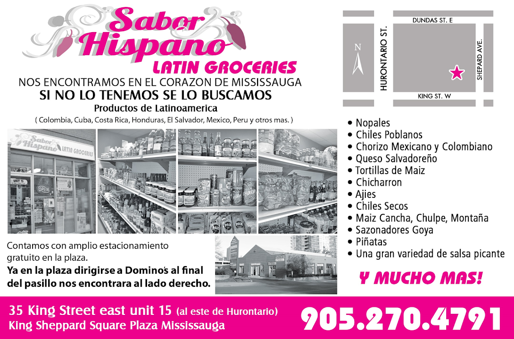 Sabor Hispano | 35 King St E, Mississauga, ON L5A 4E2, Canada | Phone: (905) 270-4791