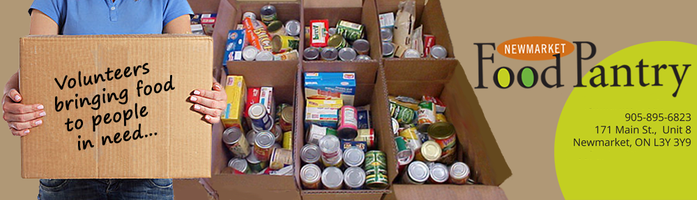 Newmarket Food Pantry | 1251 Gorham St #8, #9, Newmarket, ON L3Y 8Y6, Canada | Phone: (905) 895-6823