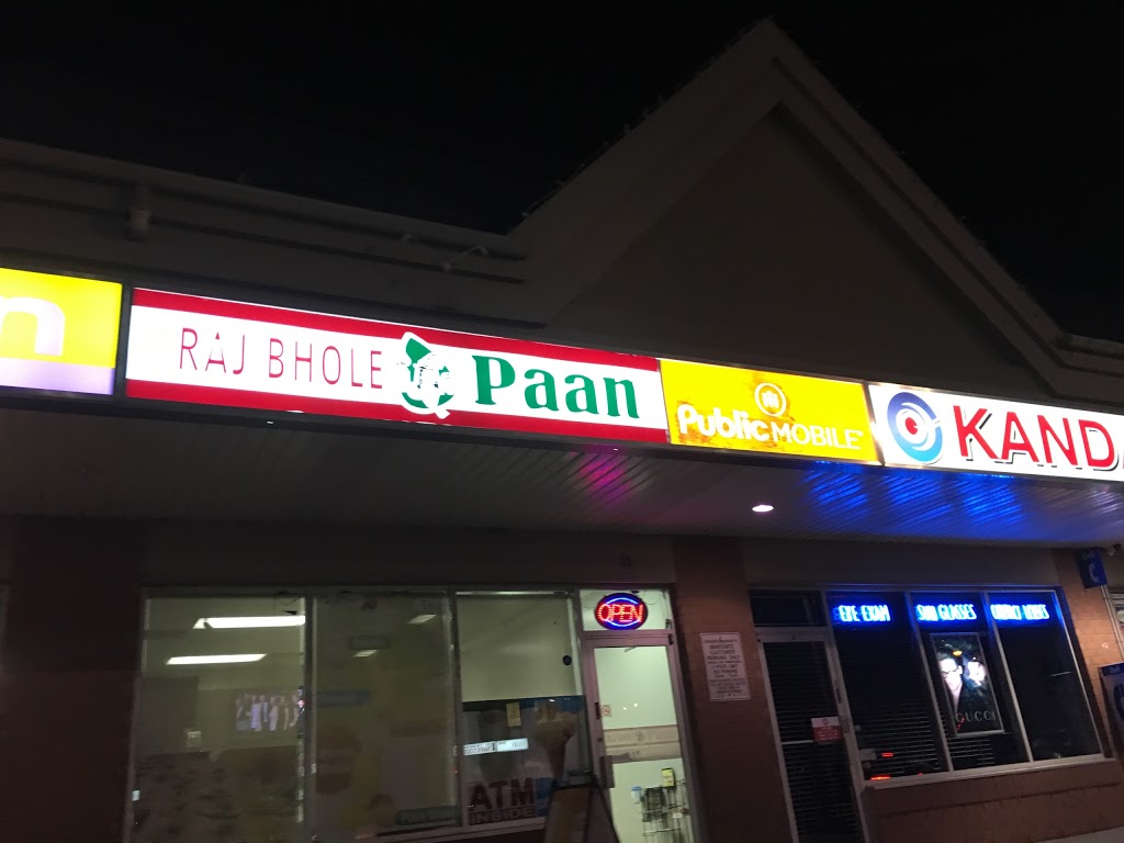 Raj Bhole Paan | 1098 Peter Robertson Blvd, Brampton, ON L6R 3A5, Canada | Phone: (905) 497-7810