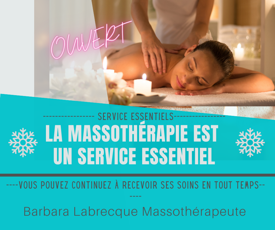 Barbara Labrecque Massothérapeute | 1614 Terrasse Scheffer, Chambly, QC J3L 3E8, Canada | Phone: (514) 266-2354