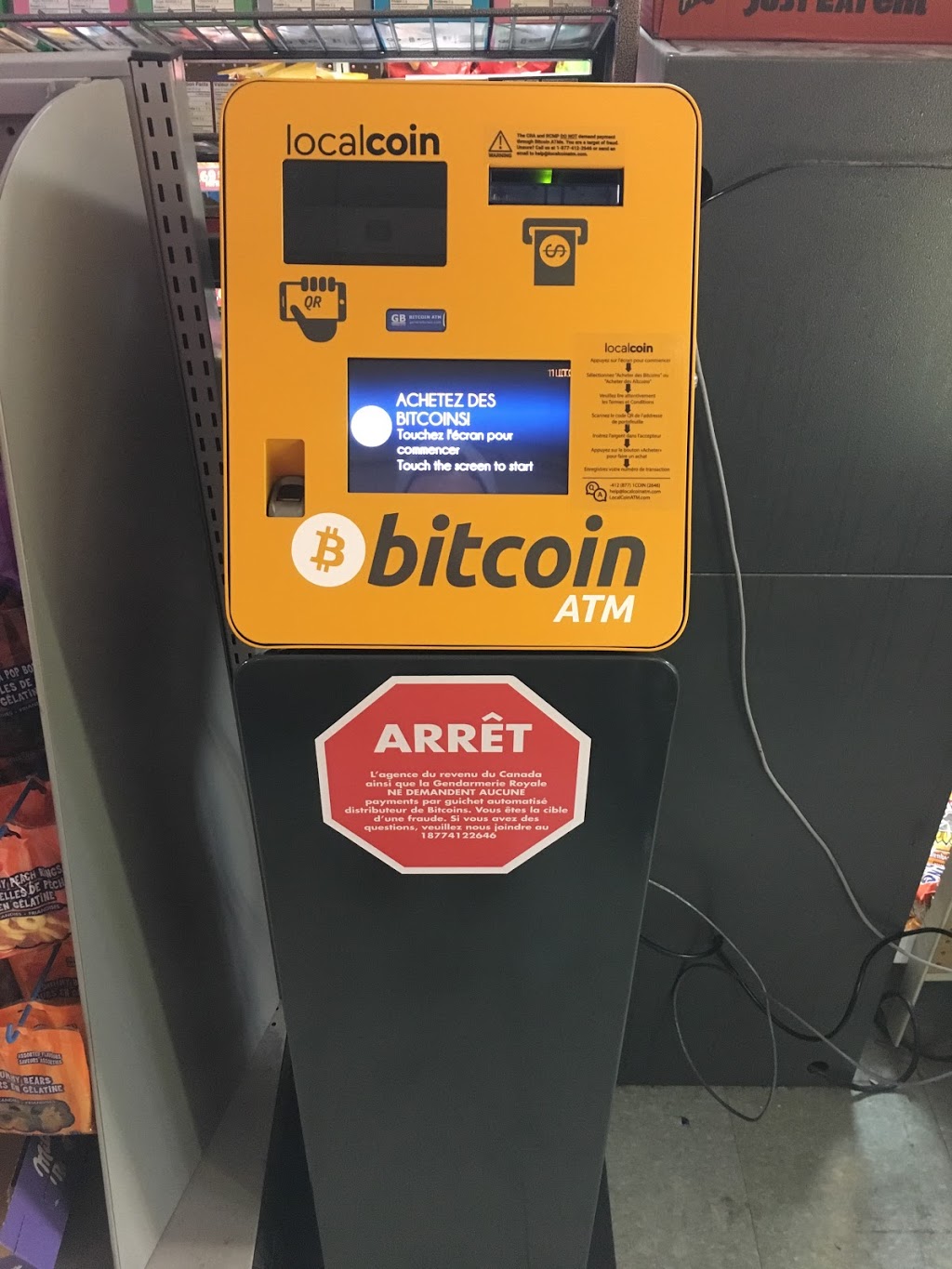 Localcoin Bitcoin ATM | 301 Rue Laramée, Gatineau, QC J8Y 3A1, Canada | Phone: (877) 412-2646