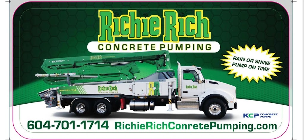 Richie Rich Concrete Pumping Ltd | 44675 S Sumas Rd, Chilliwack, BC V2R 4B7, Canada | Phone: (604) 701-1714