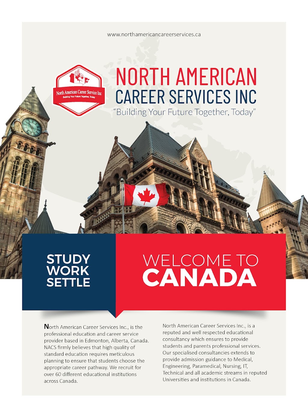 North American Career Services Inc | The Hampton, 3103 Hilton Dr, Edmonton, AB T6M 0R3, Canada | Phone: (587) 989-9333