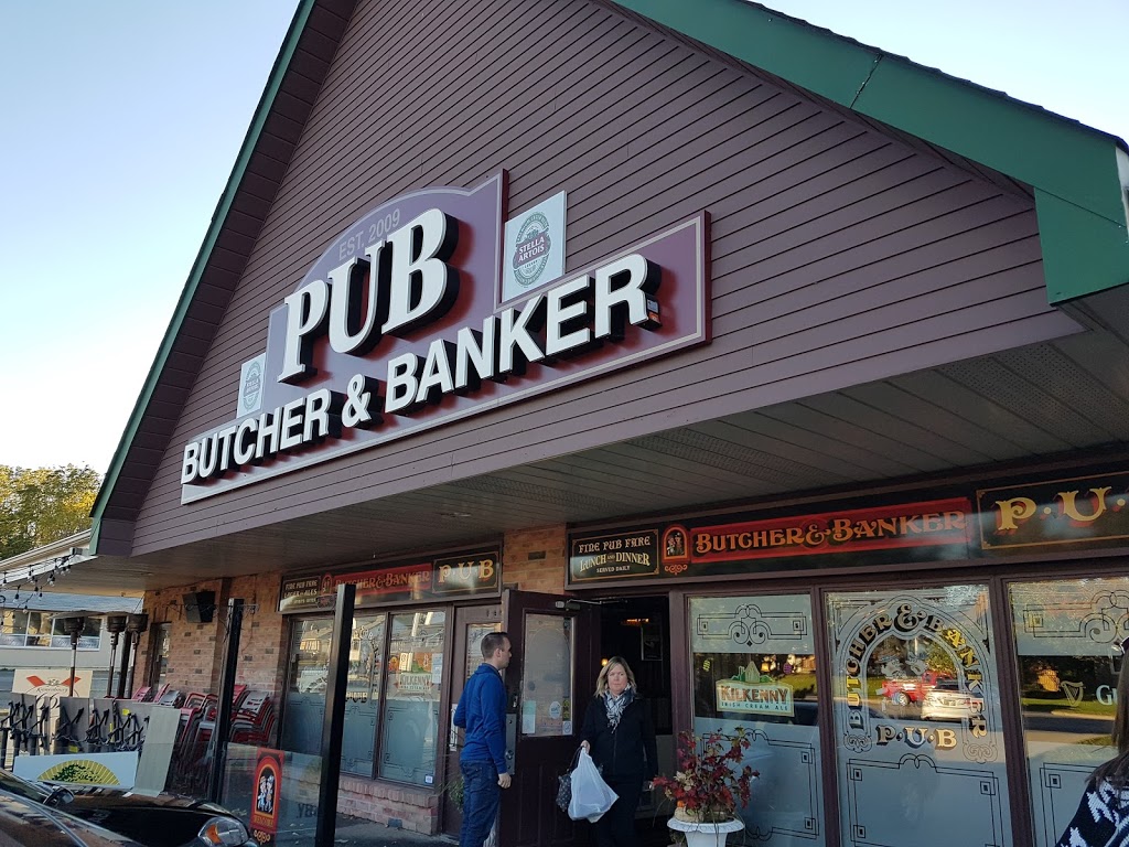 The Butcher & Banker Pub | 4520 Ontario St, Beamsville, ON L0R 1B5, Canada | Phone: (905) 563-3777