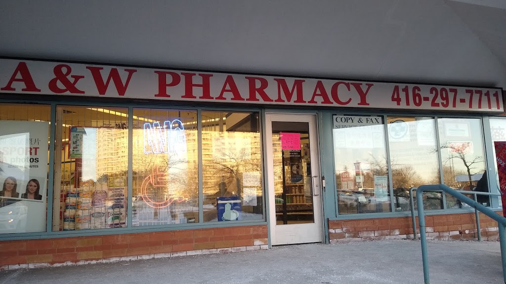 A&W Pharmacy | 250 Alton Towers Cir, Scarborough, ON M1V 3Z4, Canada | Phone: (416) 297-7711