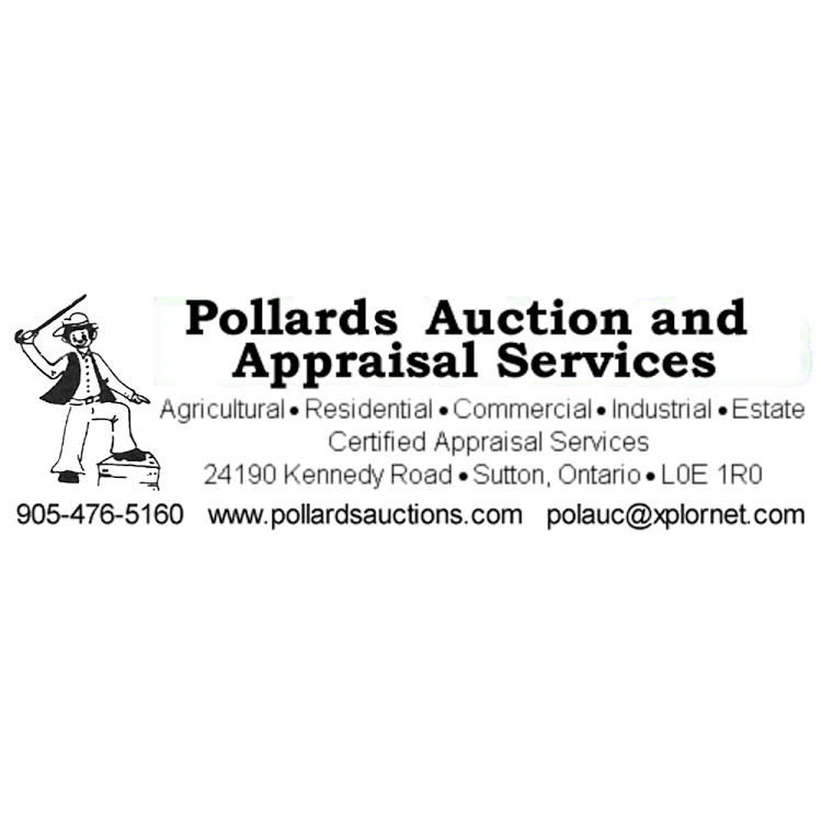 Pollards Auction And Appraisal Services | 24190 Kennedy Rd, Sutton, ON L0E 1R0, Canada | Phone: (905) 476-5160