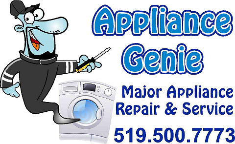 Appliance Genie Repair Service & Parts | 262 Mill St #12, Kitchener, ON N2M 3R5, Canada | Phone: (519) 500-7773