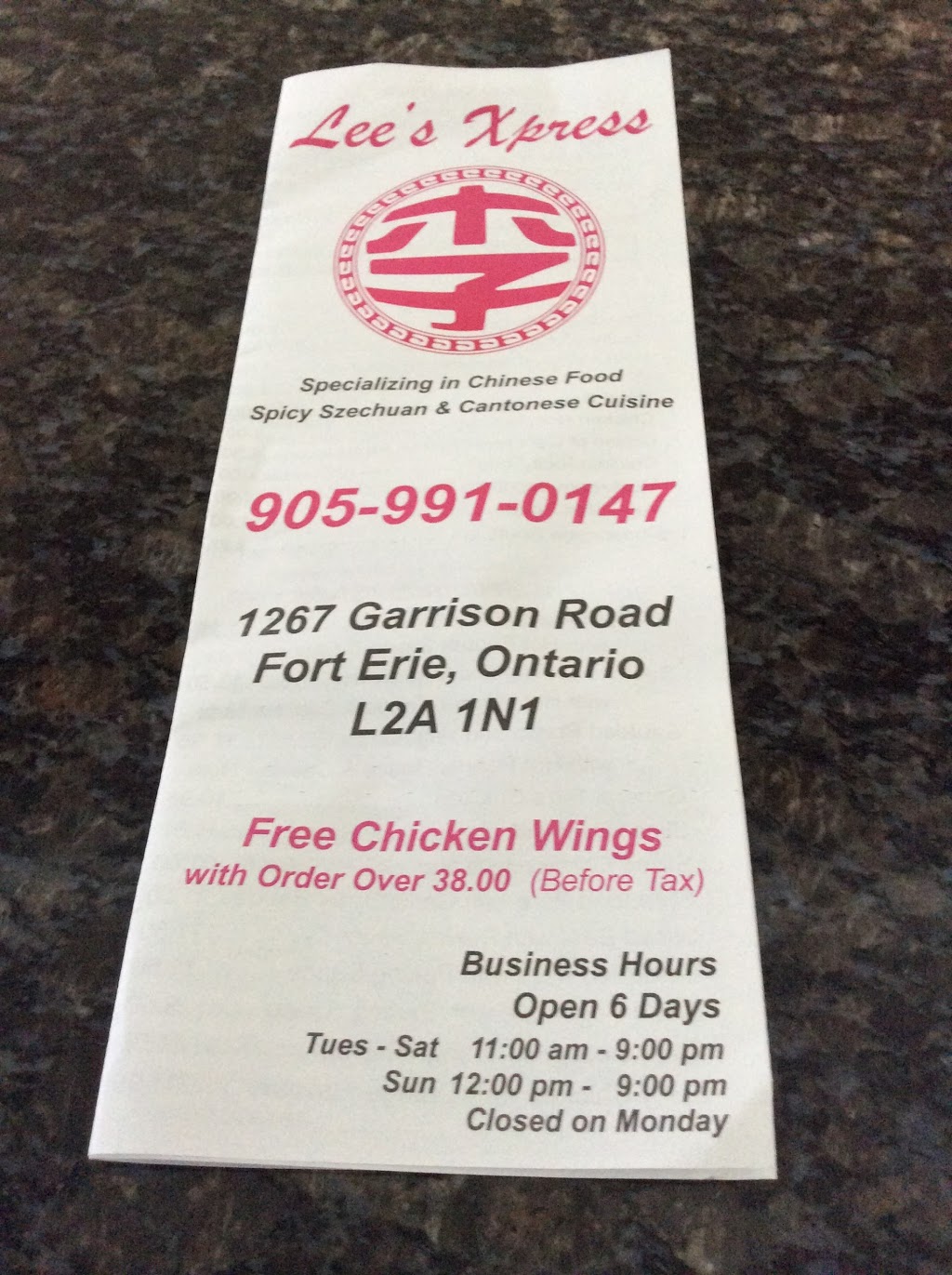 Lees Xpress | 1267 Garrison Rd, Fort Erie, ON L2A 1P2, Canada | Phone: (905) 991-0147