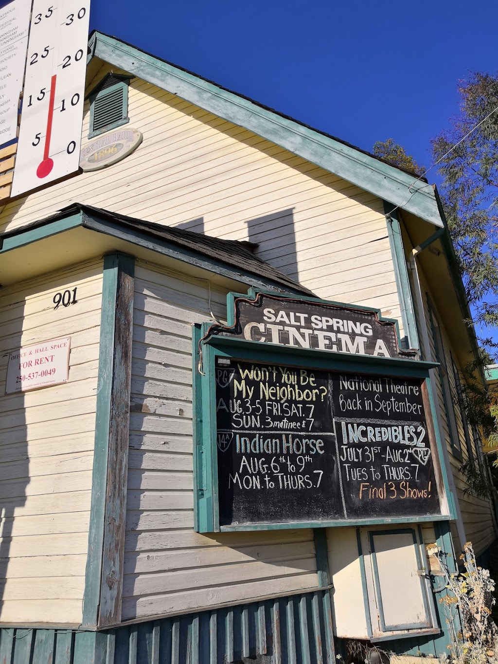 Salt Spring Island Movie Theatre Inc | 901 N End Rd, Salt Spring Island, BC V8K 1S1, Canada | Phone: (250) 537-4656