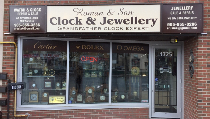 Romans Watch & Clock Repair | Clarkson Area, 1725 Lakeshore Rd W, Mississauga, ON L5J 1J4, Canada | Phone: (905) 855-3286