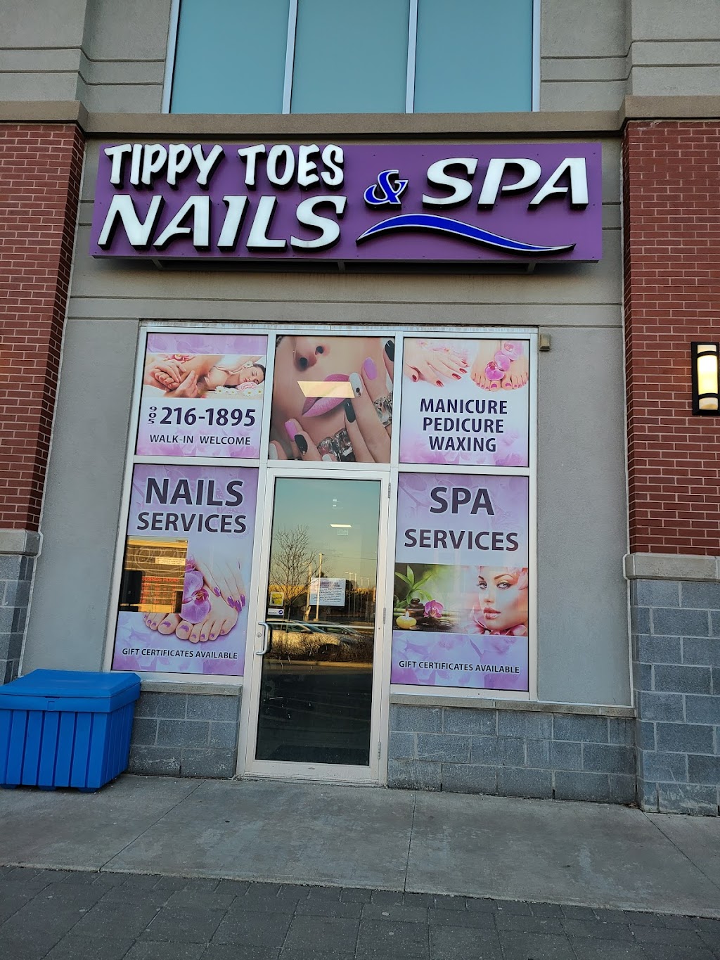 Tippy Toes Nails and Spa | 25 Gateway Blvd d2, Brampton, ON L6T 4X2, Canada | Phone: (905) 216-1895