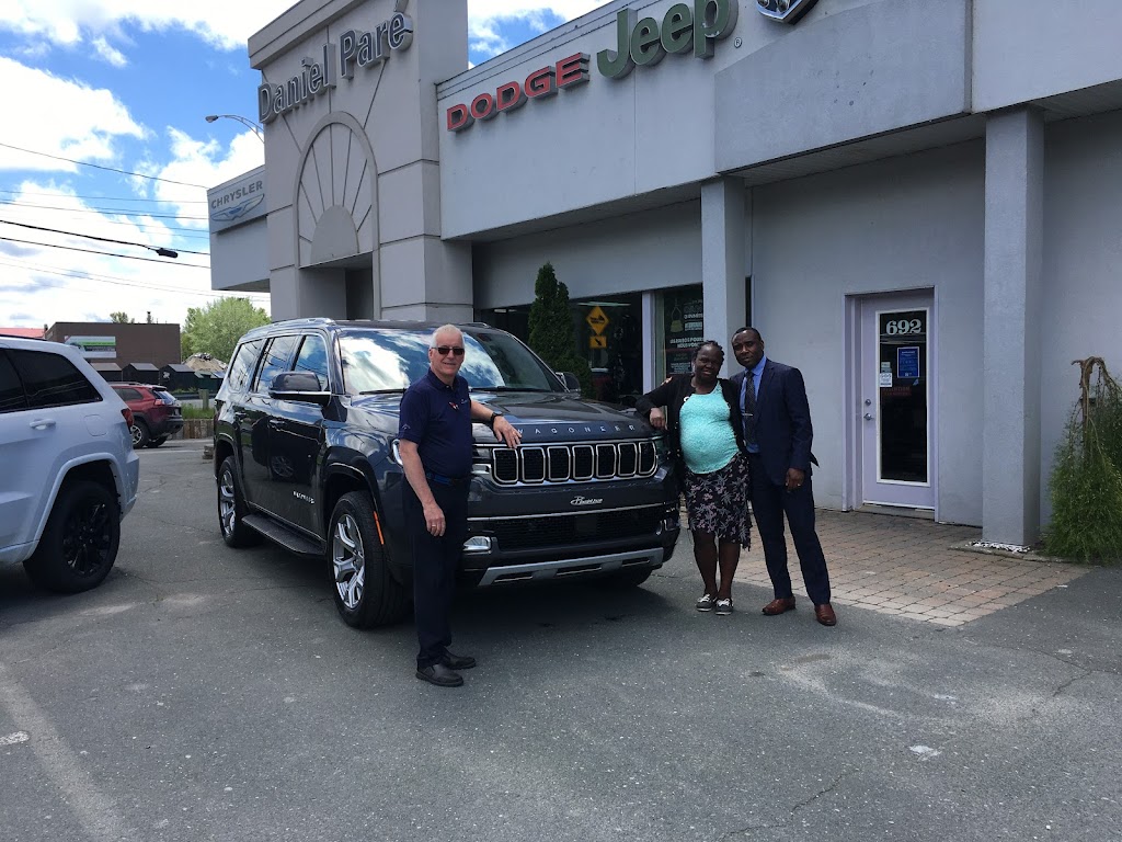 Daniel Paré Dodge Chrysler Jeep Ram - Concession St-Malachie | 692 Rte Henderson, Saint-Malachie, QC G0R 3N0, Canada | Phone: (800) 665-2855