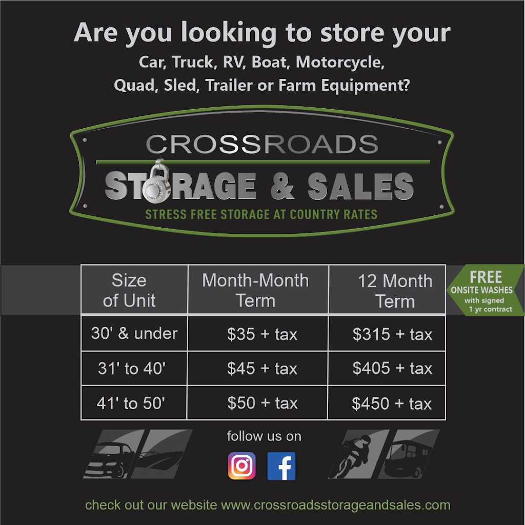 Crossroads Storage and Sales | 57425 Range Rd 253, Sturgeon County, AB T0G 1L1, Canada | Phone: (780) 686-8270