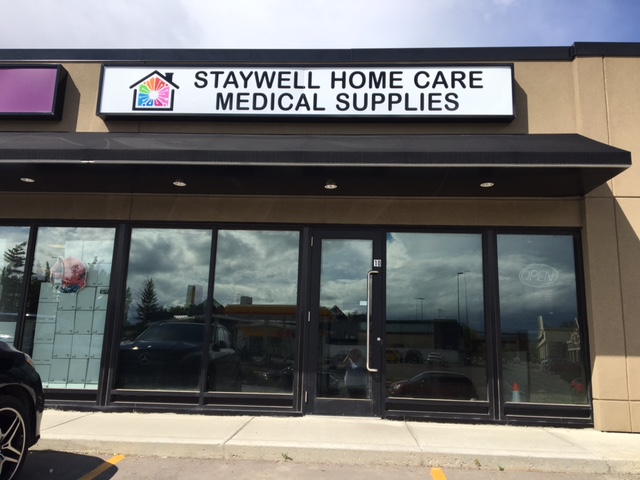 Staywell Home Care Medical Supplies Ltd | 10, 4624 Varsity Drive NW In Varsity Plaza on the corner of Shaganappi Trail and, Varsity Dr NW, Calgary, AB T3A 2L9, Canada | Phone: (403) 874-8787