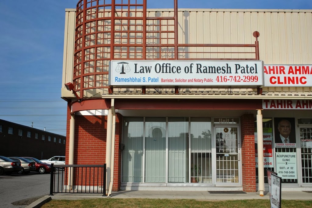 Law Office of Ramesh Patel | 127 Westmore Dr Unit#101, Etobicoke, ON M9V 3Y6, Canada | Phone: (416) 742-2999