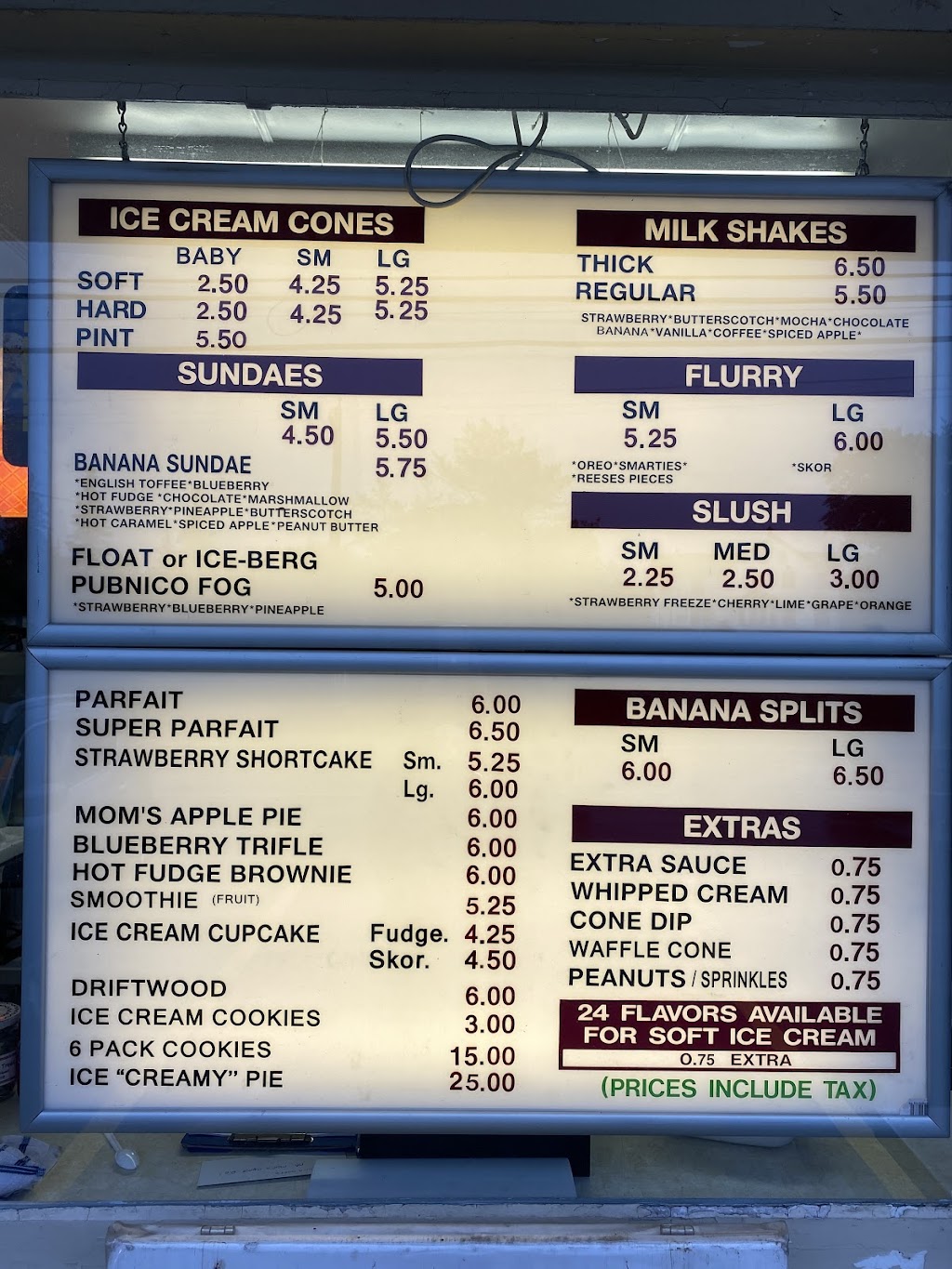 Creamy Treat Ice Cream Ltd | Nova Scotia Trunk 3, Pubnico, NS B0W 2W0, Canada | Phone: (902) 740-7432