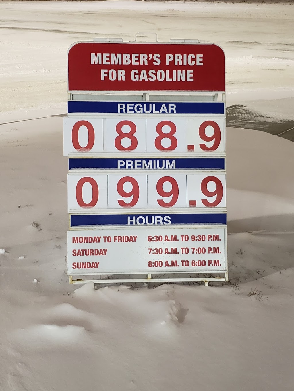 Costco Gas | Edmonton International Airport, Nisku, AB T0C 0V0, Canada