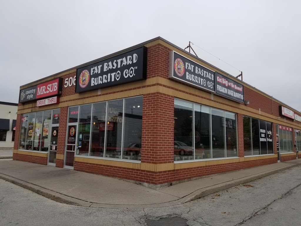 Fat Bastard Burrito Co. | 506 Bayfield St #2, Barrie, ON L4M 5A2, Canada | Phone: (705) 727-1111