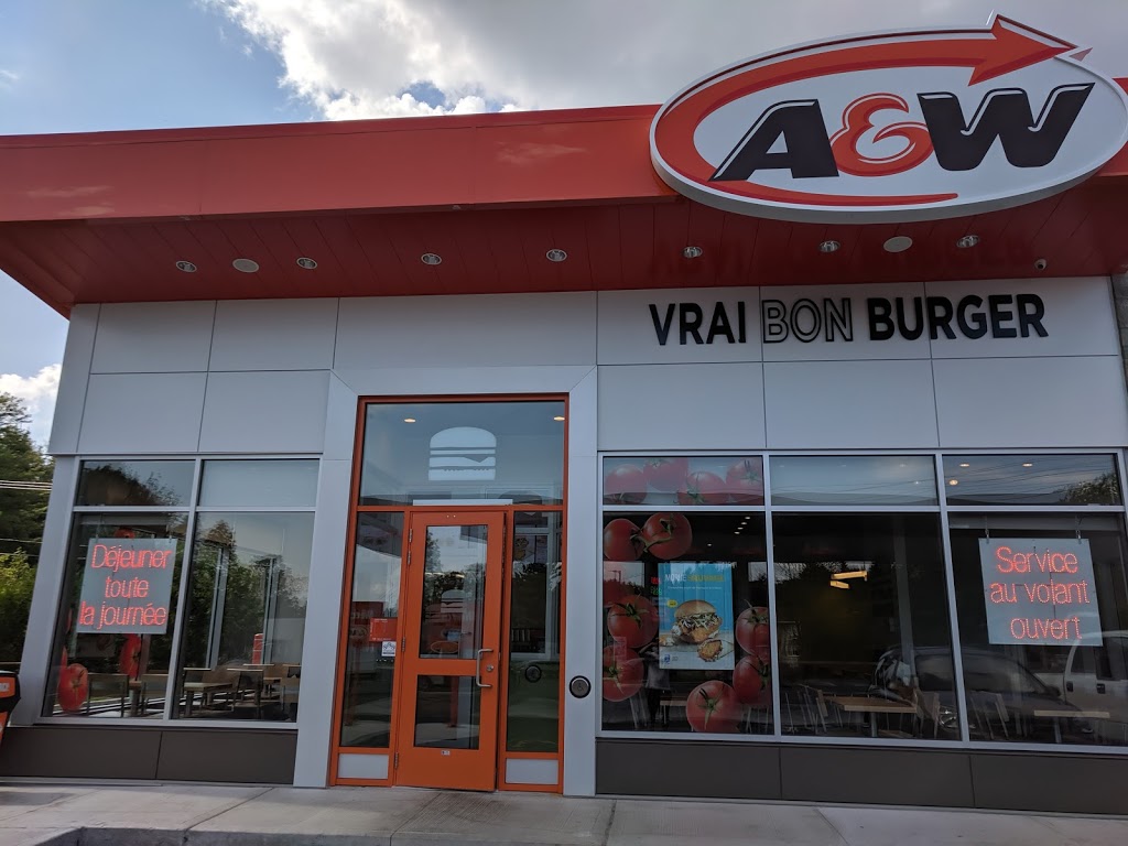 A&W Canada | 2912 Route 125, Esso, Sainte-Julienne, QC J0K 2T0, Canada | Phone: (450) 333-9333